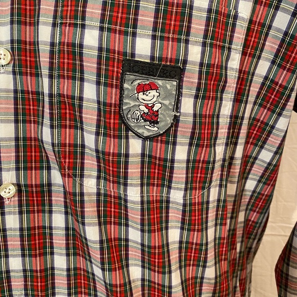 ICEBERG Men’s Plaid Button Down Shirt Sz XL - Picture 4 of 7